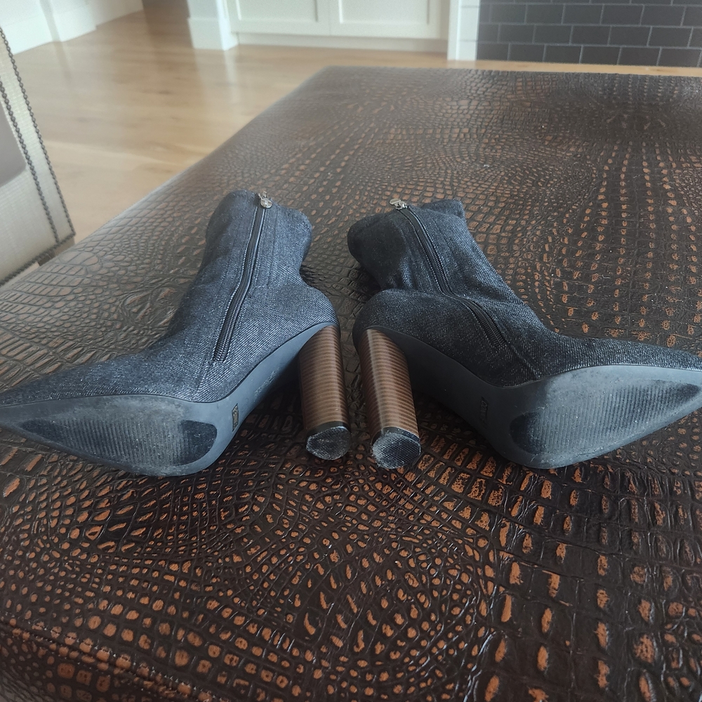 Cape Robbin Charcoal Ankle Booties - Picture 6 of 6